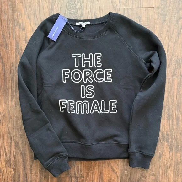 NWT Rebecca Minkoff The Force Is Female Sweater - Picture 1 of 3